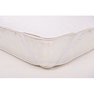 Protège Matelas Forme Plateau Imperméable Blanc des Vosges