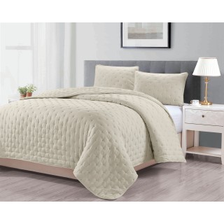 Dessus de lit 240x260 Ficelle