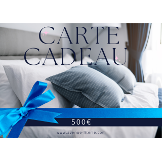 E-carte Cadeau de 500€