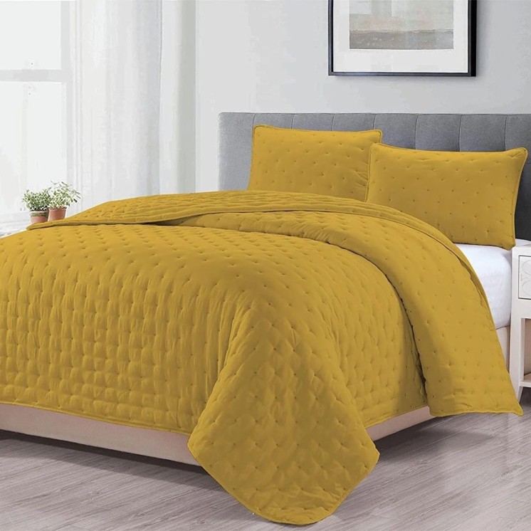 Dessus de lit 240x260 Or
