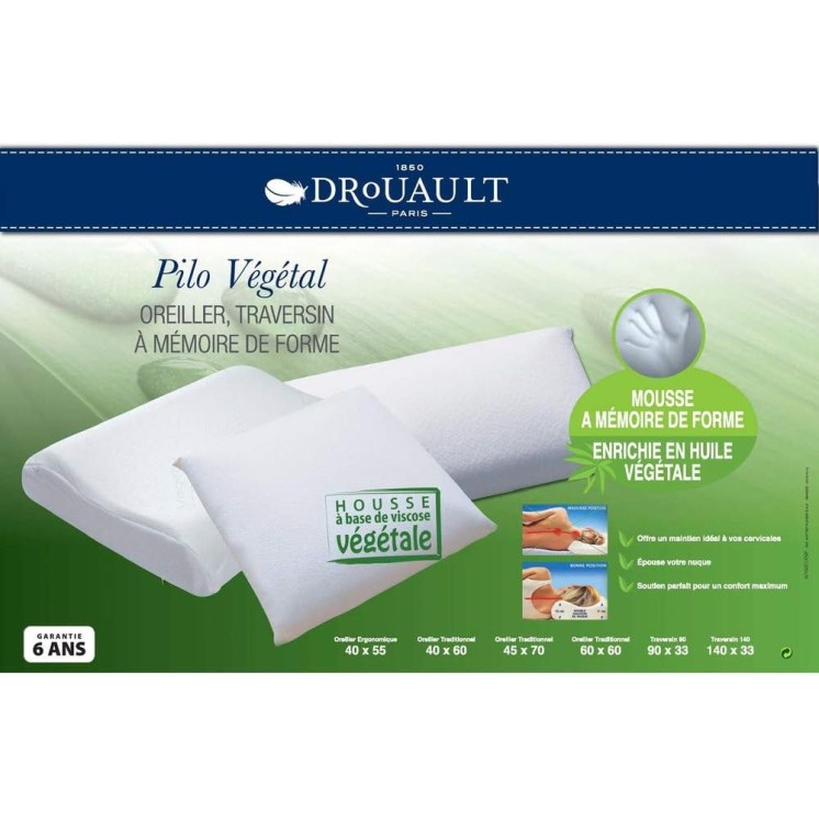 Oreiller Drouault Pilo Vegetal