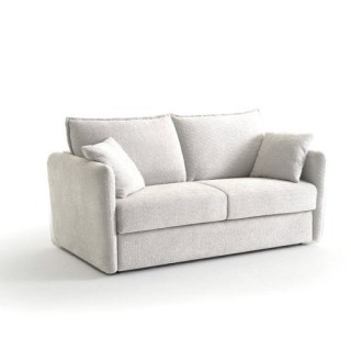 Canapé convertible 3 places beige