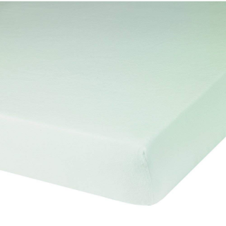 Protège matelas éponge bouclette imperméable forme housse Blanc des Vosges