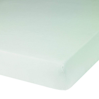 Protège matelas coton forme housse Blanc des Vosges bonnet 40 cm