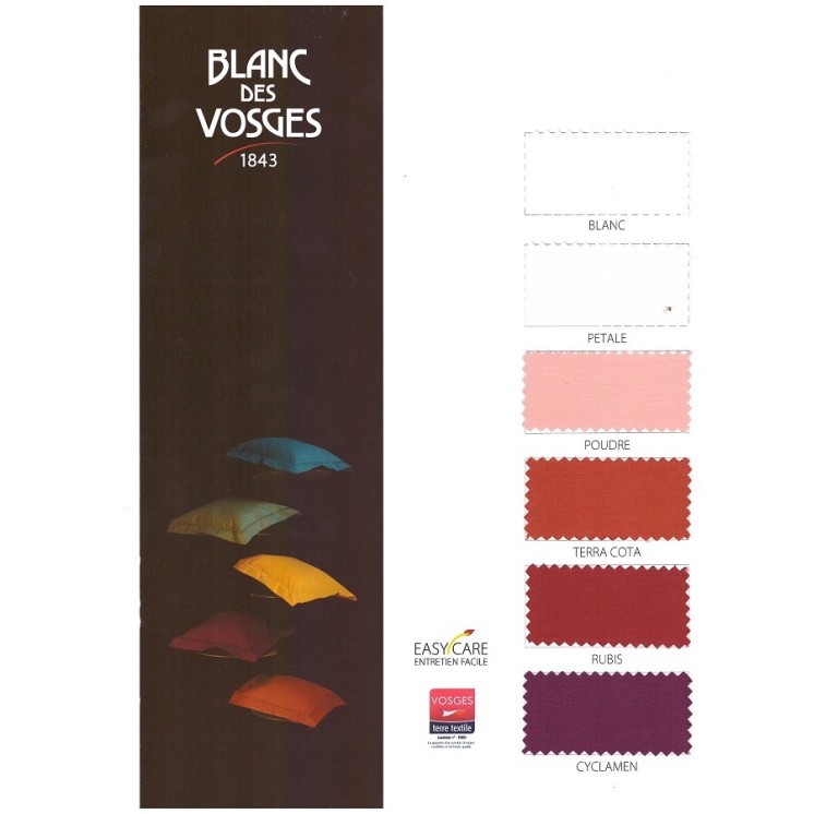 Drap Housse Lit Relevable Percale Blanc des Vosges