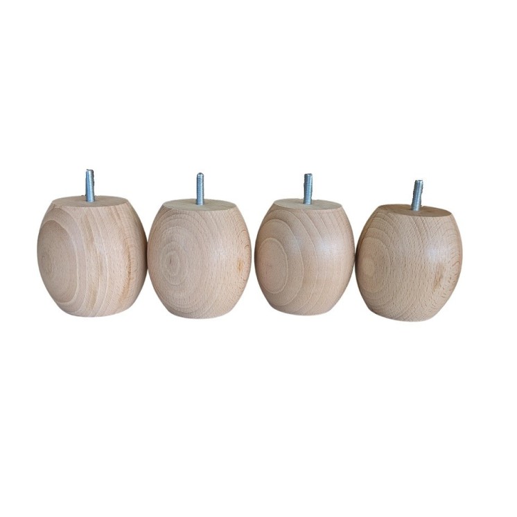 jeu de 4 pieds boule bois